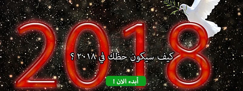 كيف سيكون حظك في 2018 ؟