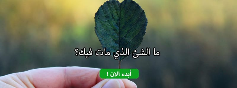 ما الشئ الذي مات فيك؟